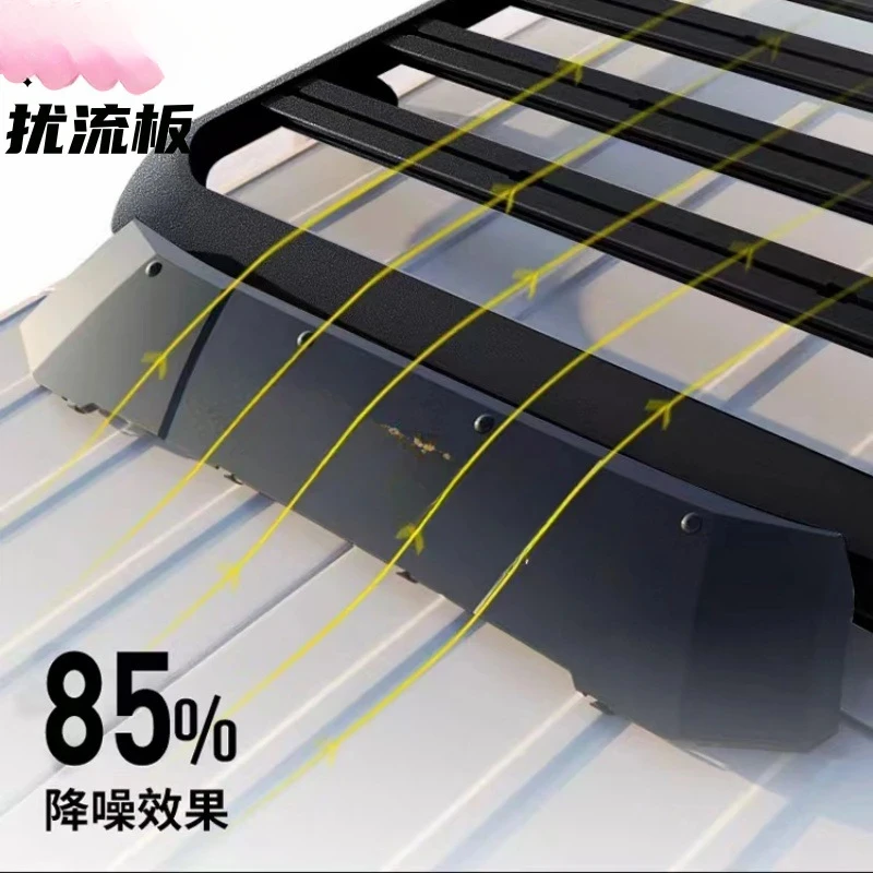 

For Haval Dargo (Big Dog) Curved Roof Platform – Mountain Step & Multi-Functional Heavy-Duty Rack