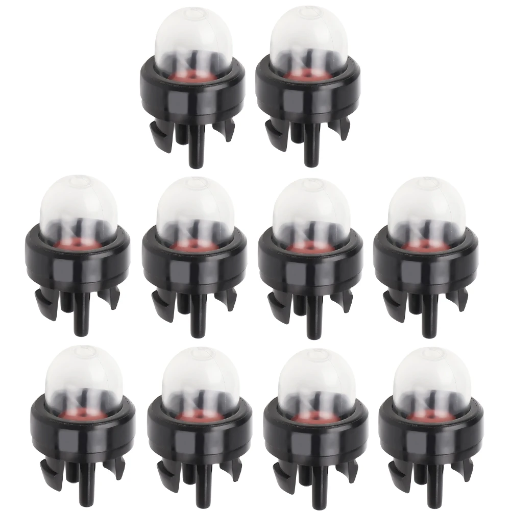 10Pcs Carburetor Oil bubble Petrol Snap in Primer Fuel Bulb Pump Kit For   Chainsaws Trimmer Carburetor Light bulb