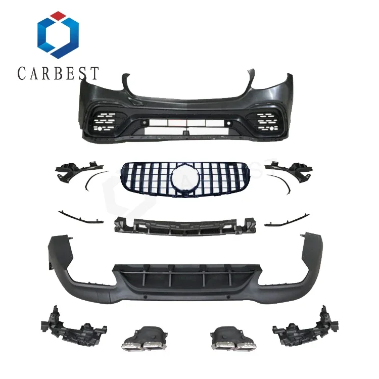 CARBEST Factory Outlet X253 2015-2018 GLC63 Body Kit for Mercedes-Benz Upgrade to AM G