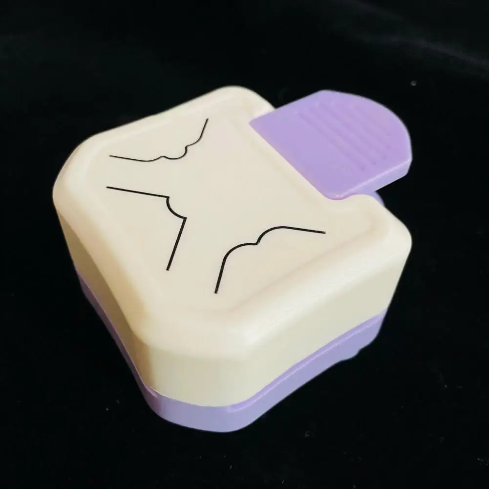 زاوية مستدير الحدود لكمة رافعة المبدأ شارب DIY بها بنفسك 3 في 1 مخطط بطاقة الصورة الزاوية مستدير لكمة المتقلب بطاقة الصورة أداة