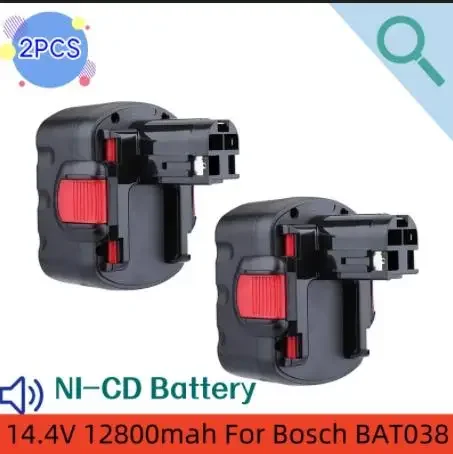 

Super 14.4V12800mAh Rechargeable Battery for bosch BAT038 BAT040 BAT140 BAT159 BAT041 3660K NI-MH PSR GSR GWS GHO 14.4V Battery