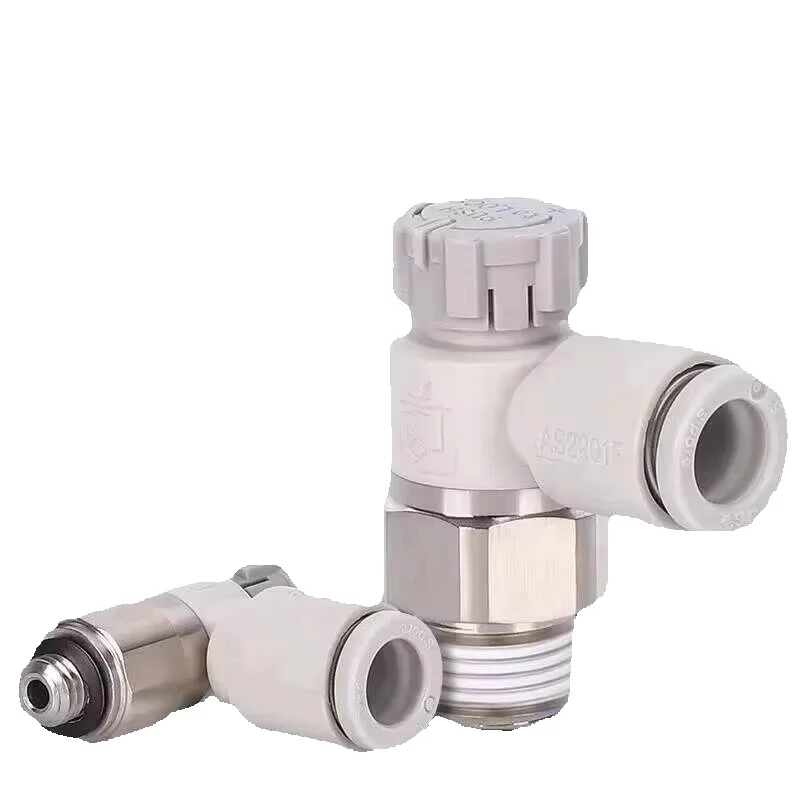 

10PC original Original Speed Regulating Valve As1201f-M5-04A/06/08/As2201f/As3201f Throttle Valve Cylinder