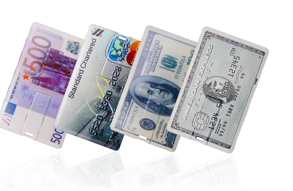 

Hot selling USB Flash Drive High Speed Bank Credit Card Pen Drive 8GB 16GB Pendrive 32GB 64GB Memory Usb Stick Flash Drive 128GB