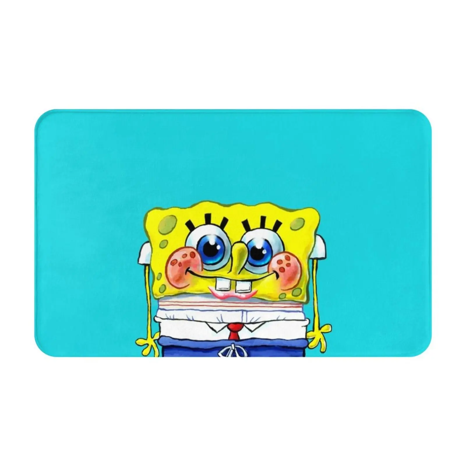 I'M Cool 3D Household Goods Mat Rug Carpet Foot Pad Patrick Star Squidward Tentacles Mr Krabs Plankton Sandy Cartoons Animation