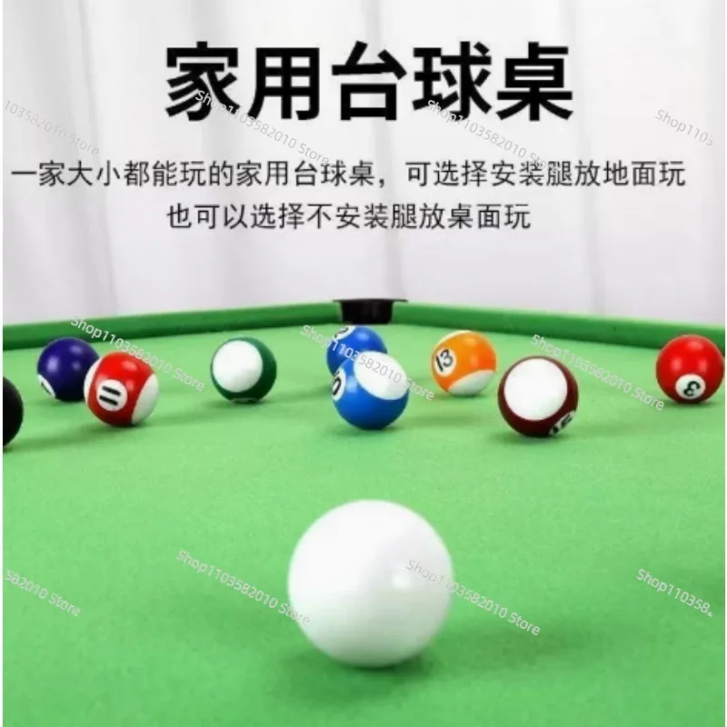 Kids Tabletop Billiard Pool Table, Large Desktop Mini Pool Table for Indoor Family Play