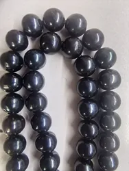 Tahiti Black Mixed Color 10-11mm Natural Tahitian  Necklace 16in 18in