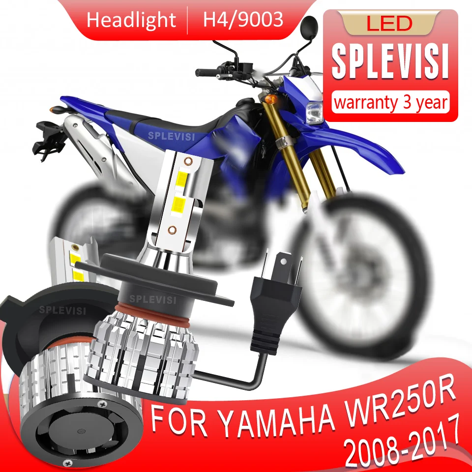 

Hassle-Free Installation Dustproof LED motorcycle Headlight For Yamaha WR250R 2008 2009 2010 2011 2012 2013 2014 2015 2016 2017