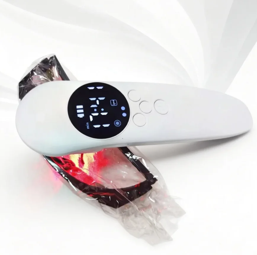 

【Удобное средство для снятия боли】Аппарат для холодной лазерной терапии с монитором здоровья | Набор для физиотерапии включает в себя бесплатные лазерные очки