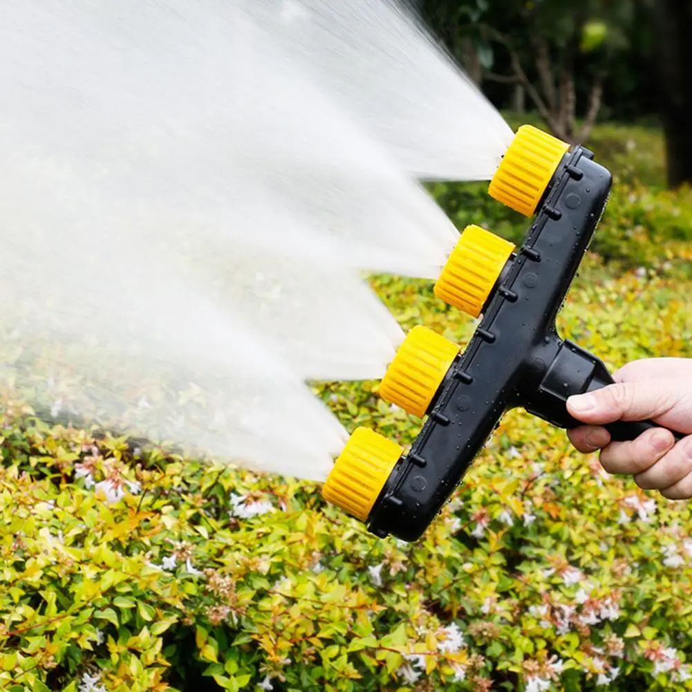 Sprinkler Sprayer Nozzle High-Strength Weather-Resistant Large Flow Rate Ergonomic Anti-Slip Handle Multi-nozzle Water Sprayer