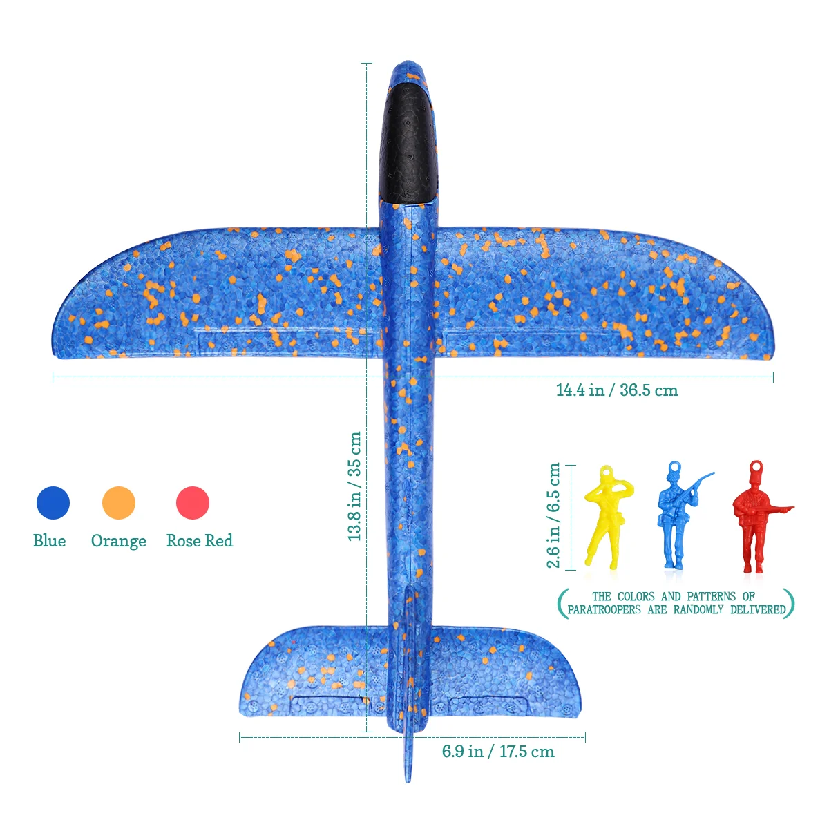 Avion de sport de Noël pour enfants, jouets pour enfants, lancer fœtal, avion volant, voyage