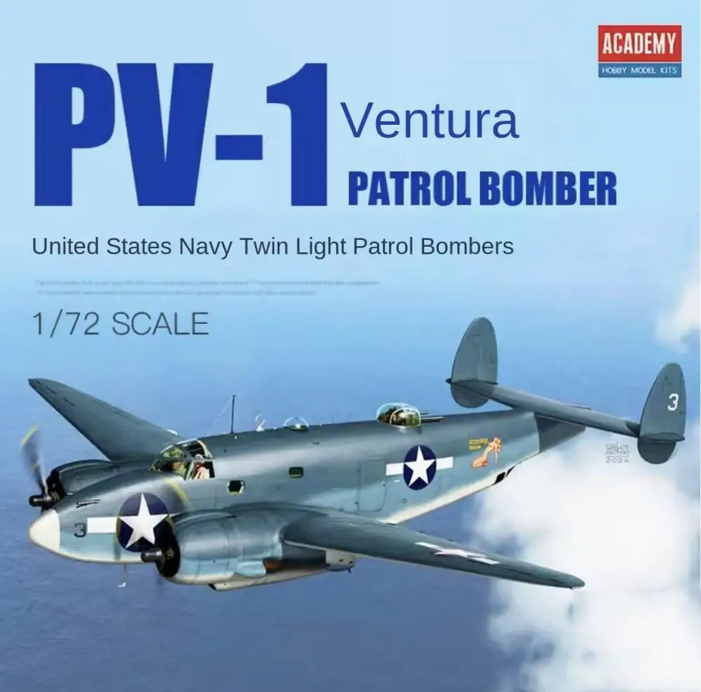 Academy AC12587 1/72 USN PV-1 “Patrol Bomber” Model Kit