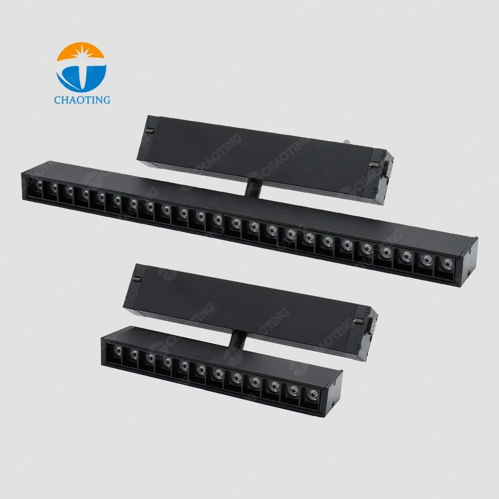 Commercial 9W 16W Rotary Spotlights LED Tracklights Modern Magnetic Rail System Tuya Smart Wifi ZigBee Recessed Track Spot Light