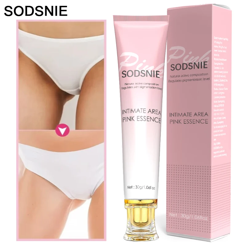 

Intimate Area Pink Essence Remove Lips Nipple Labia Pigmentation Even Skin Tone Private Part Whitening Serum Body Skin Care 30g