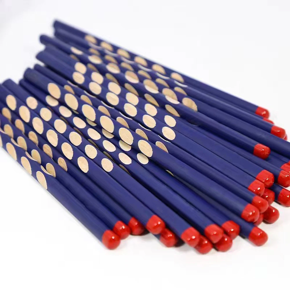 10Pcs Groove Triangle Wooden Pencil HB Graffiti Graphite Pencil Correct Writing Posture Children's Pencils Painting Stationery image 4