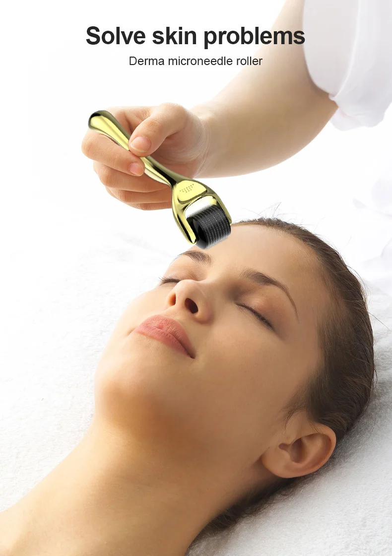 Professionelles Mikronadel-Derma-Roller 540 Roller Beauty Skin Care Tool – Detail 4