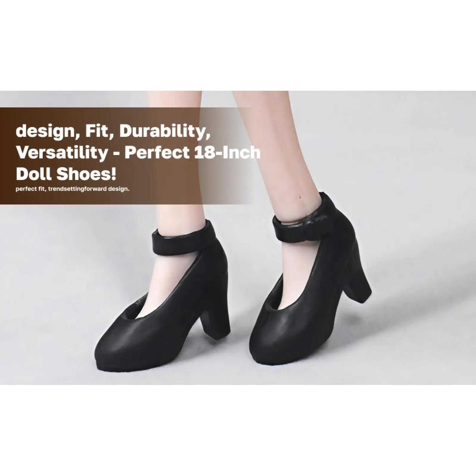 

1 4 BJD Doll Shoes Summer High Heel Footwear Plastic Girl Dress Accessories for 45cm Dolls
