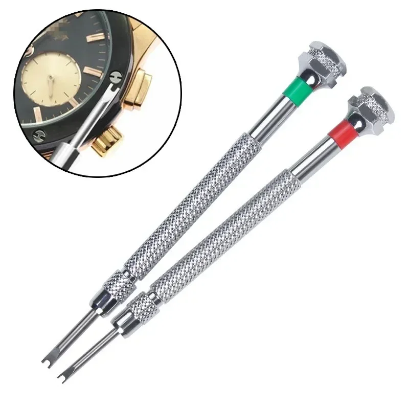 2.0/2.5mmStainless Steel H Screwdriver Hblt U-Shaped Screwdrivers High Quality Repairing Watch Band Screw Driver NH35 NH36 NH34