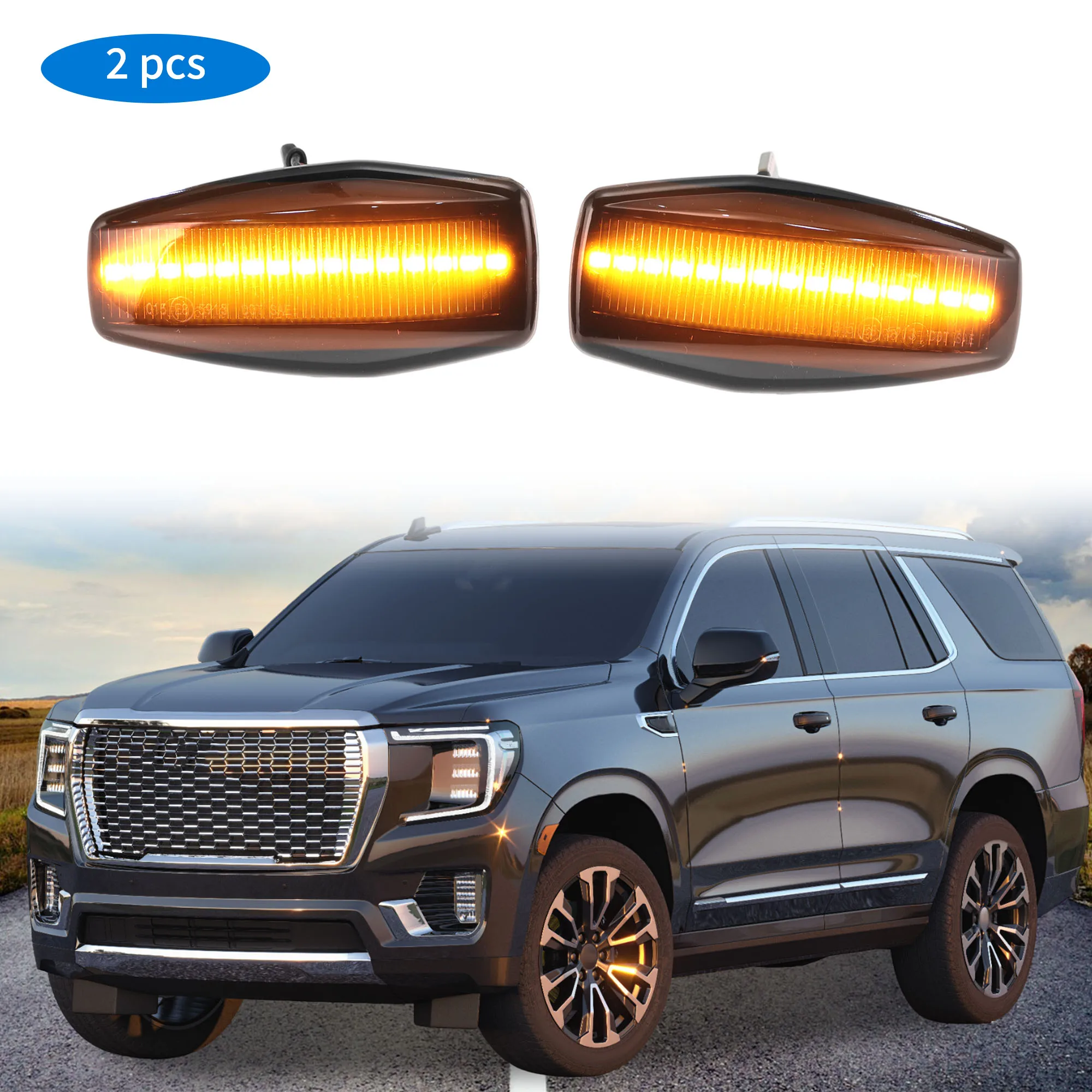 

Боковой габаритный фонарь UXCELL для Hyundai I10 2008-2011, передний боковой указатель поворота, замена, ABS