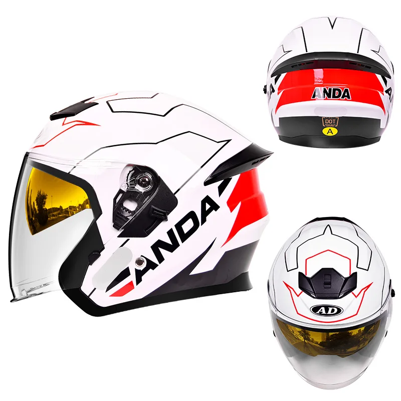 

High Quality Dot Certification Motorcycle Helmet Customizable Abs Material Motocross Helmet Factory Direct Brand New Condition