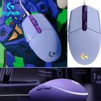 Logitech G102/203 Wired connection with no delay. Gaming mouse. Precise and stable when flicking and controlling the recoil.