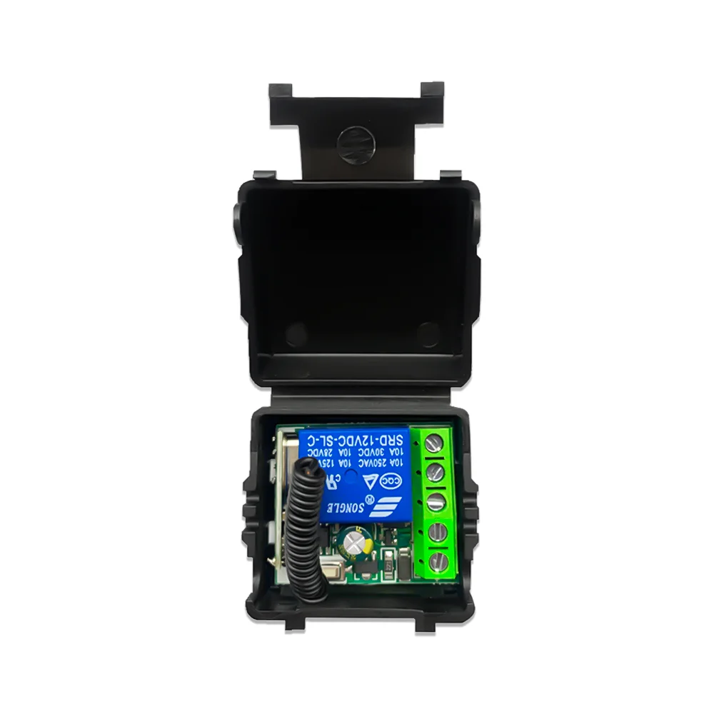 DC12V10A التحكم عن بعد مفتاح ذكي العالمي RF 433MHz بوابة باب المرآب Led الإضاءة طلب رمز التتابع استقبال وحدة صغيرة #6