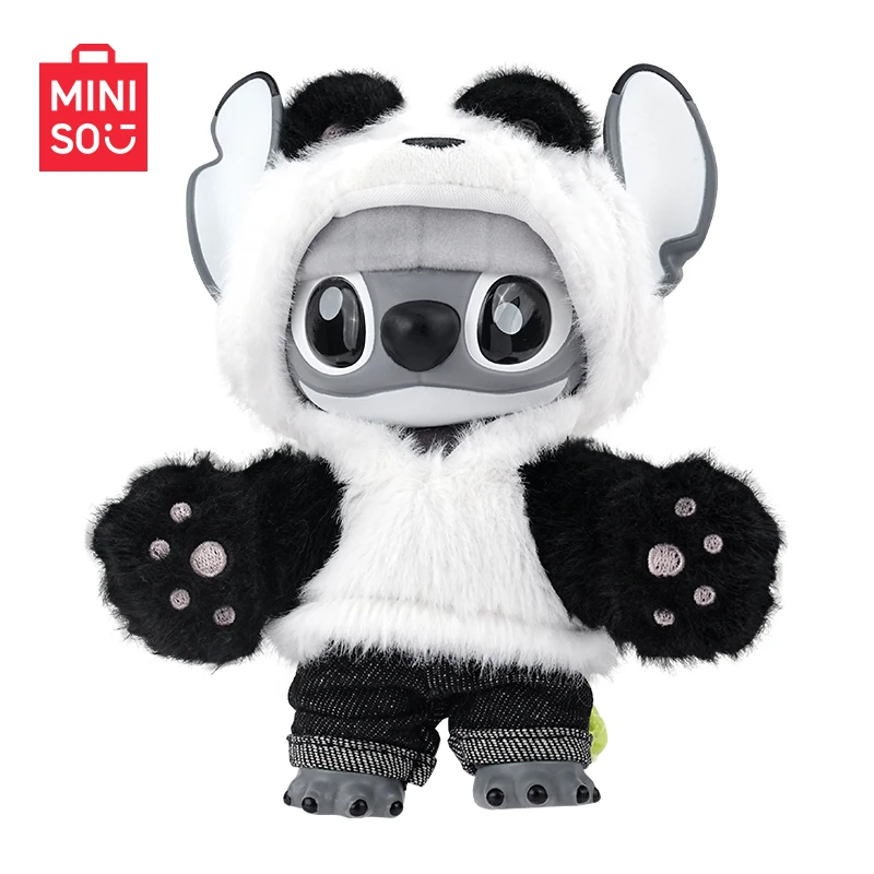 

Miniso Miniso Disney Stitch Limited Edition Genz Street Series Panda Vinyl Doll Gift For Birt