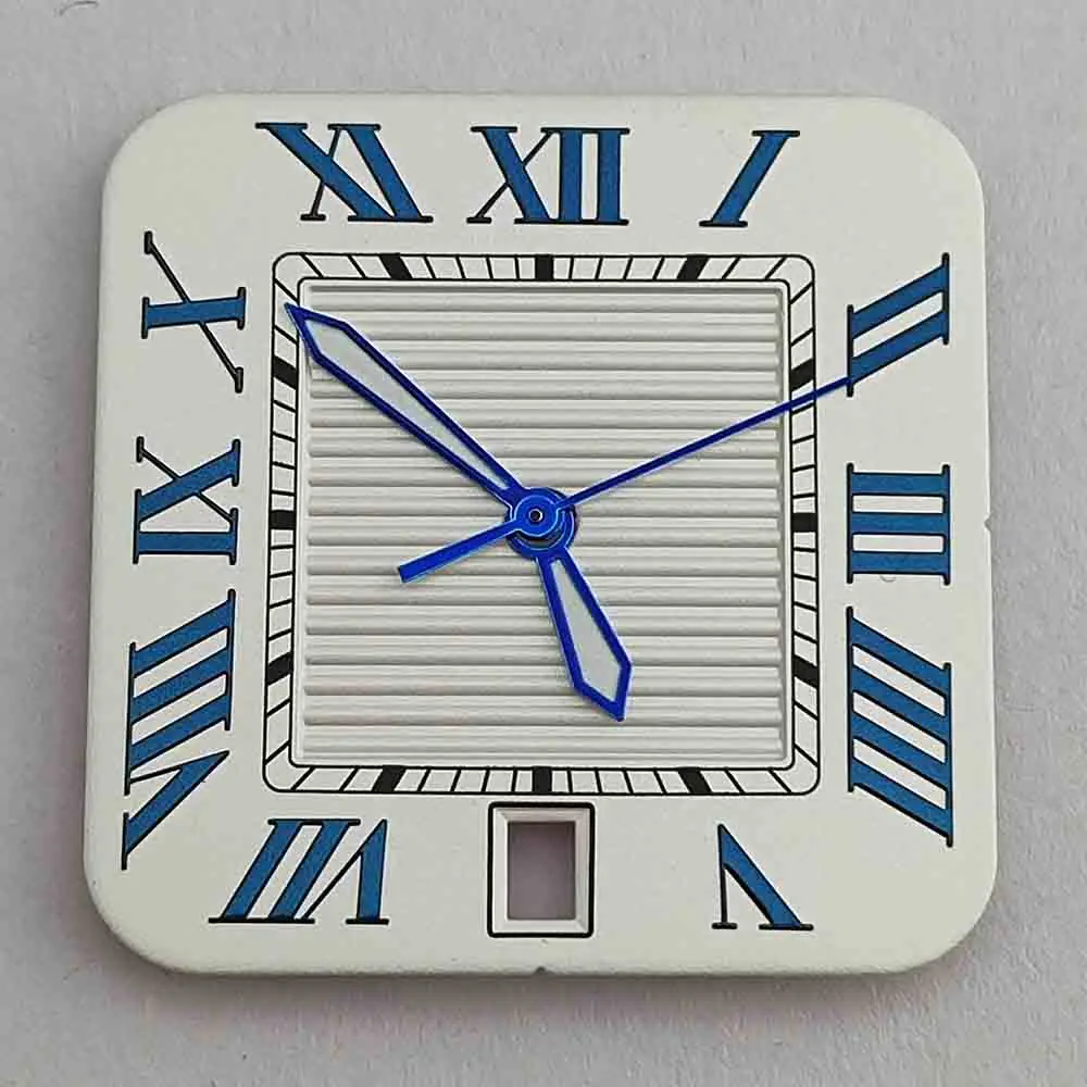 27 مللي متر NH35 ساعة الطلب مربع الطلب مخطط الاتصال الهاتفي الروماني nh35 الأيدي صالح ل NH35 6 الساعة ساعة يد تعمل بالحركة الهاتفي الأيدي الملحقات