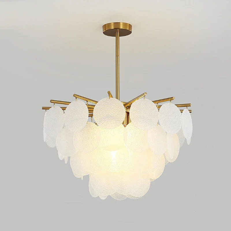 

New Nordic Modern Crystal & Bubble Glass Pendant Light - Decorative Lighting for Living Room Dining Room Study & Bedroom Lamps