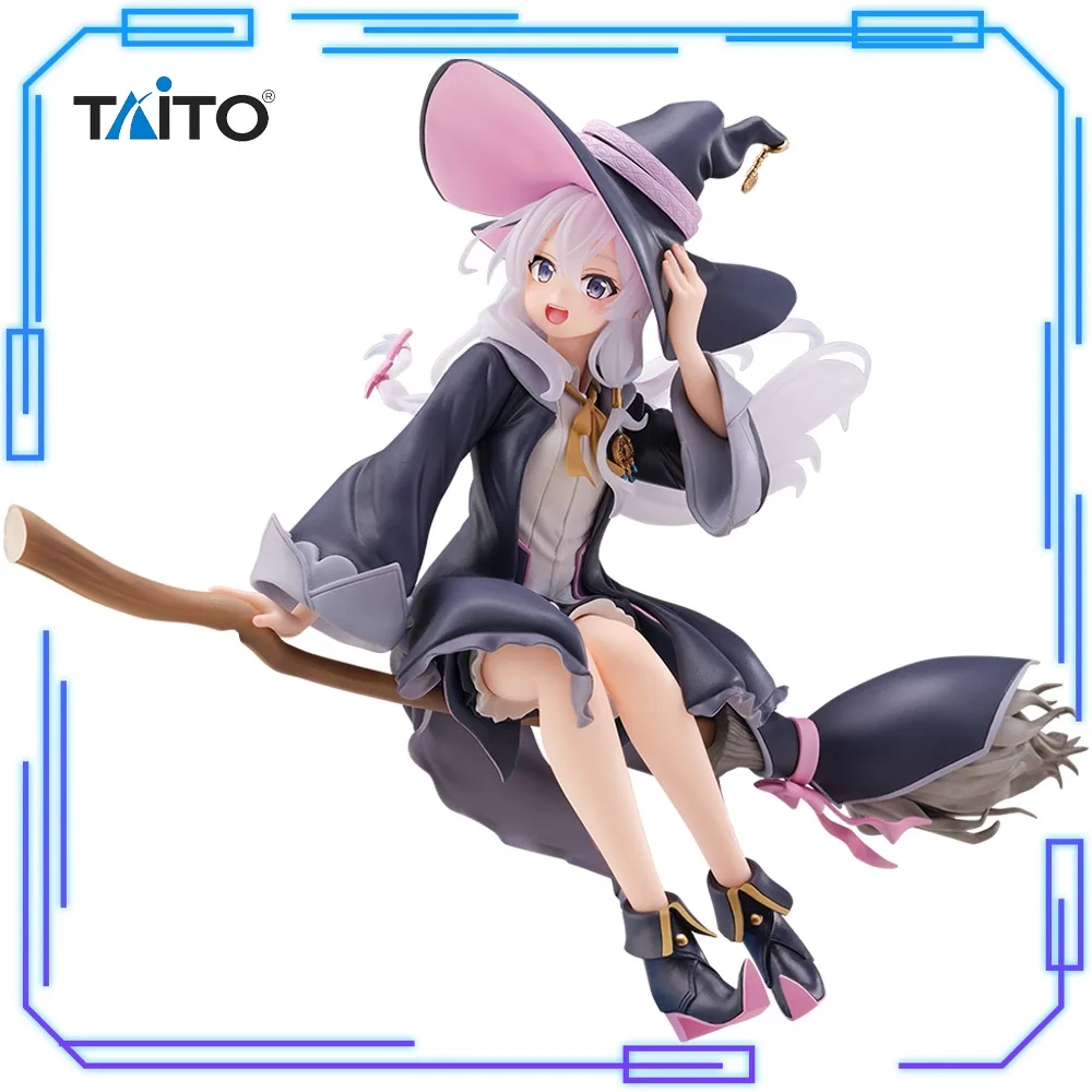 

В наличии TAITO Оригинальный аниме Majo No Tabitabi Elaina MasterPiece Artist+ Witch's Clothes Ver. 20 см модели игрушечных фигурок