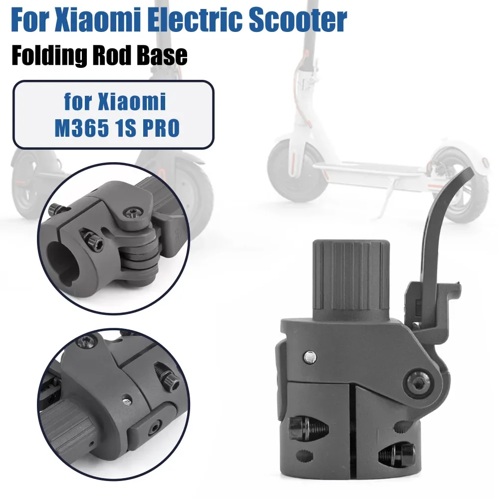Solid Metal Folding Rod Base Lock for Xiaomi Mi3 Electric Scooter Folding Hook Assembly Replacement Parts