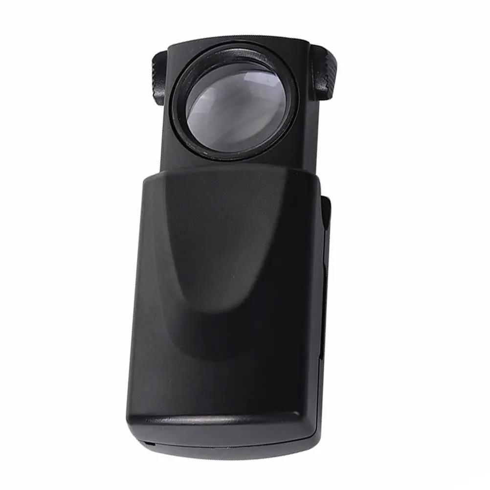

4pcs Pull-Type Jewelry Magnifier 30X Led Illuminated Magnifying Glass Handheld Loupe For Coins Rocks Antiques Collectors