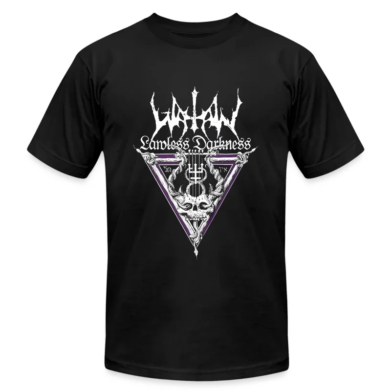 2024 Men T Shirt Casual Watain Lawless Darkness T-shirt Graphic Summer Short Sleeves 100% Cotton S-3XL