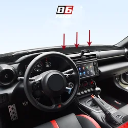 for Toyota GR86 Subaru BRZ 2023 22 Interior Auto Accessories Dash Mat Dashboard Decorative Cushion Light-Proof Pad Non-Slip Mat
