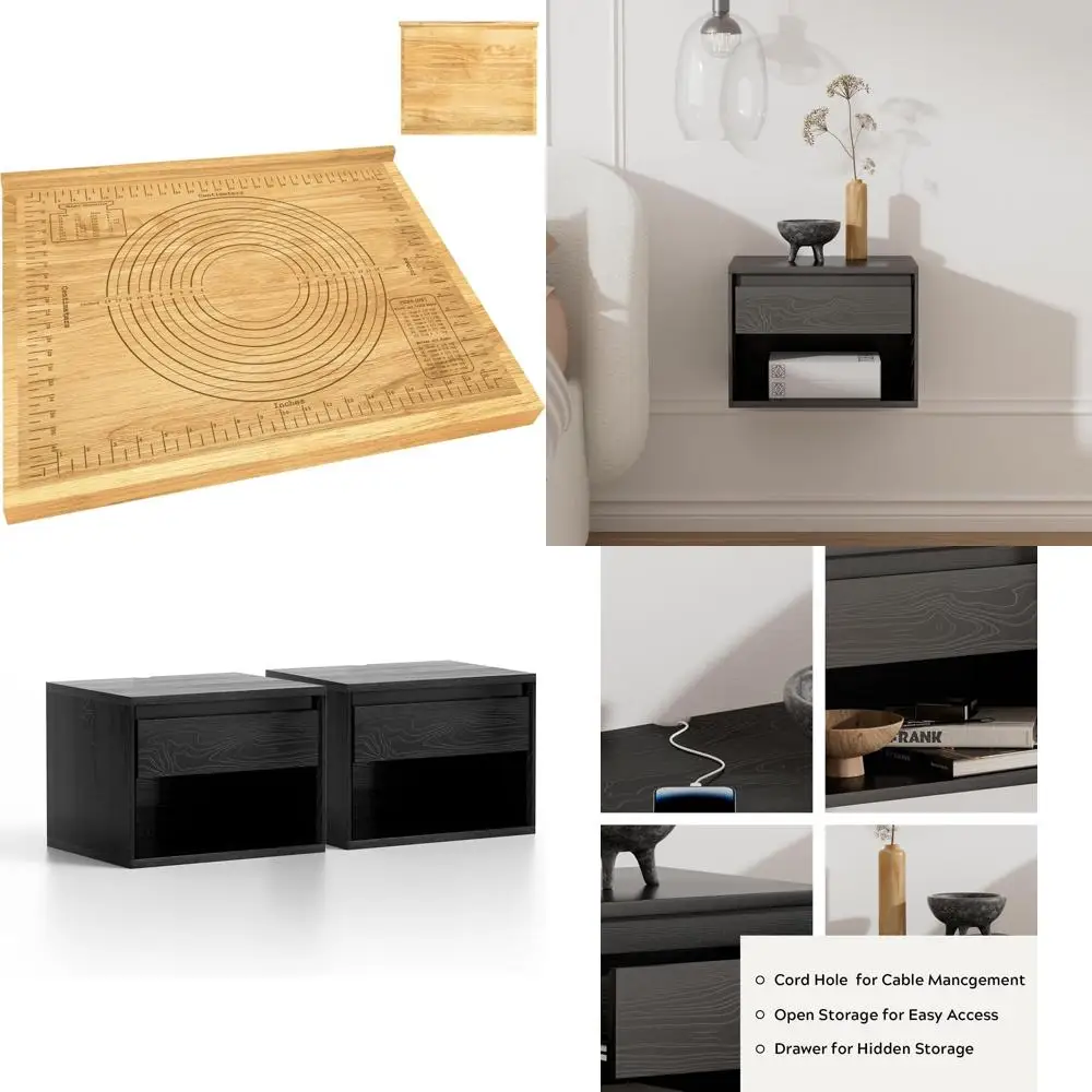 

Деревянная доска для выпечки и замеса теста с измерениями, 24x20 дюймов, идеально подходит для выпечки и замешивания теста