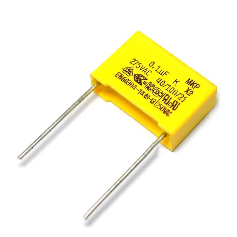 10 pz X2 condensatore di sicurezza 15mm 275VAC 275V 0.022UF 0.047UF 0.1UF 0.15UF 0.22UF 0.33UF 0.47UF 0.68UF 1UF film in polipropilene