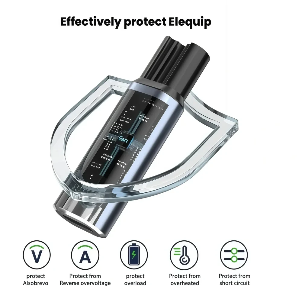 15V Type-C Shaver Adapter, Charging Converter for Philips Norelco One Blade Pro, QP6510, QP6520, QP6530 Beard Trimmer, - view 4
