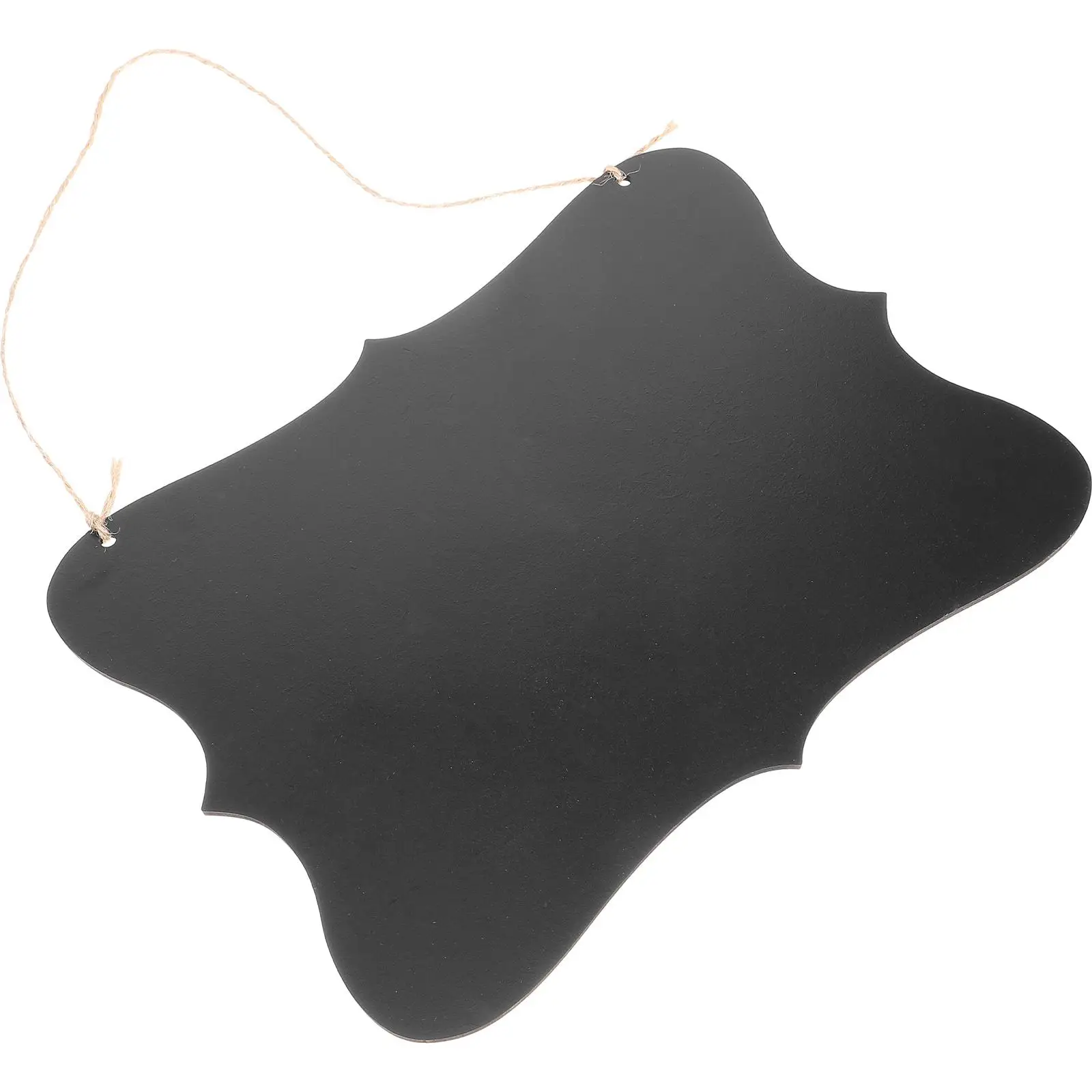 Blackboard Decoration Hanging Sign Chalkboard Message Wall Home Double-sided Cork