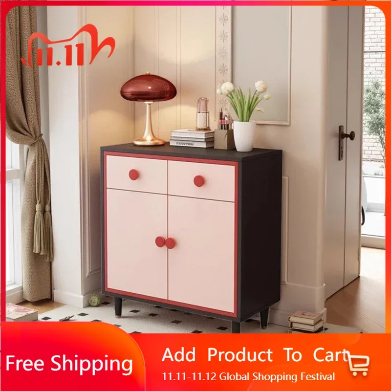 

Luxury Nordic Living Room Cabinets Decor Storage Wood Nightstands Living Room Cabinets Mini Service Vitrina Unique Furniture