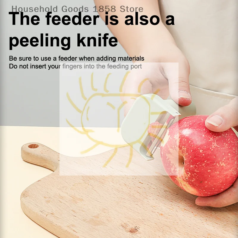 

5 In 1 Portable Handheld Electric Vegetable Cutting Machine,Electric Vegetable Cutter