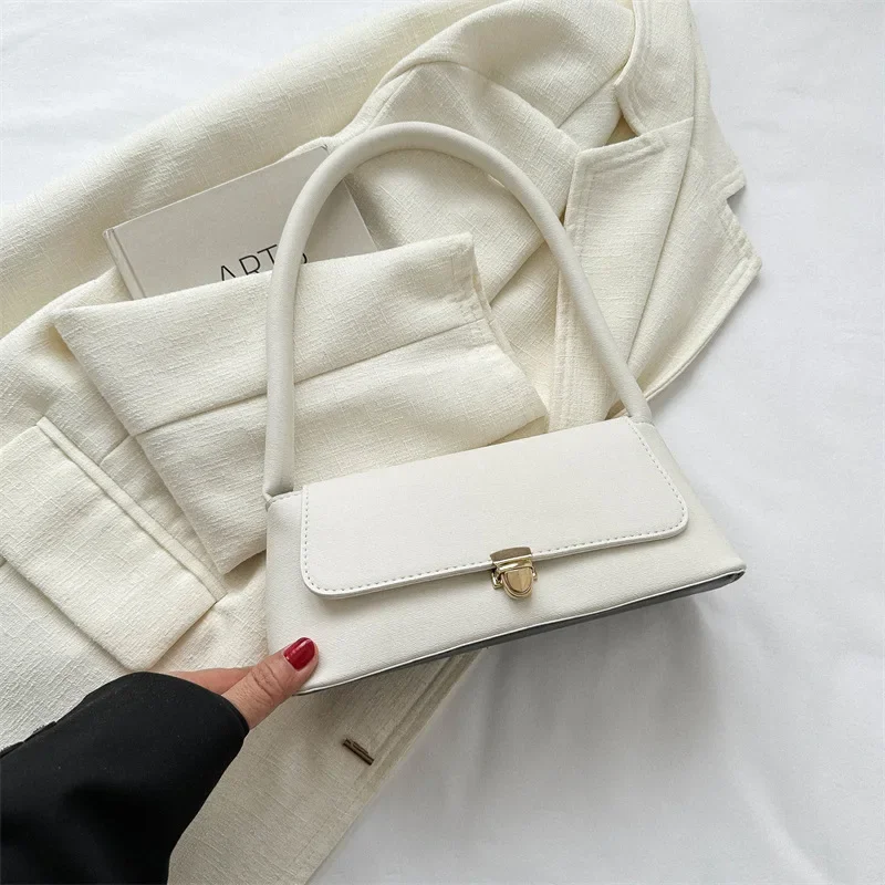 Minority Trend Handbag Underarm Bag Retro Simple Luxury Brand Shoulder Bag Women Autumn New Fashion Simple Female Shoulder Bag