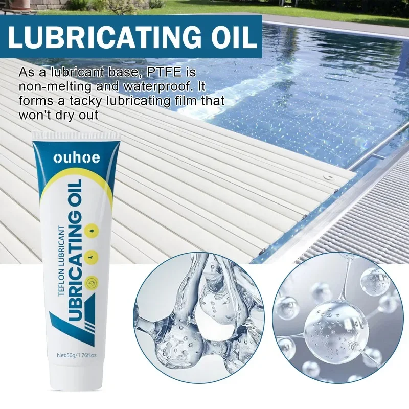 50g Swimming Pool O-ring Lubricant Household Swimming Pool Metal Cleaning Lubricant Multifunctional Rust Removal Lubricant