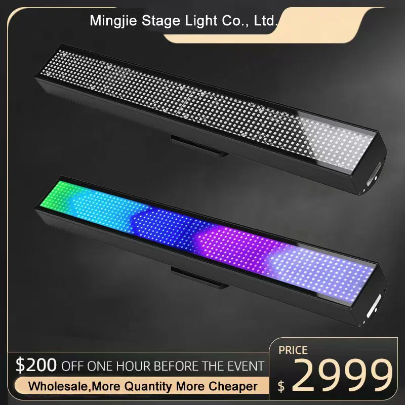 

Светодиодная панель мощностью 150 Вт для настенного освещения, RGB светильник для внутренней сцены, меняющий цвет, DMX и управление музыкой для Хэллоуина, DJ KTV