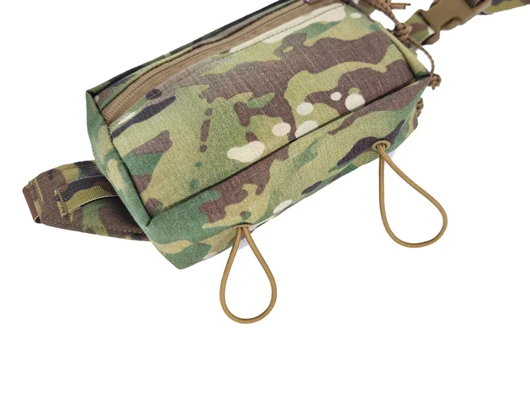 Airsoft Multicam Shoulder Bag Tactical SS Fanny SACK Mk3 Waist Pouch Running Travel Storage Mini Crossbody Pouch 500D