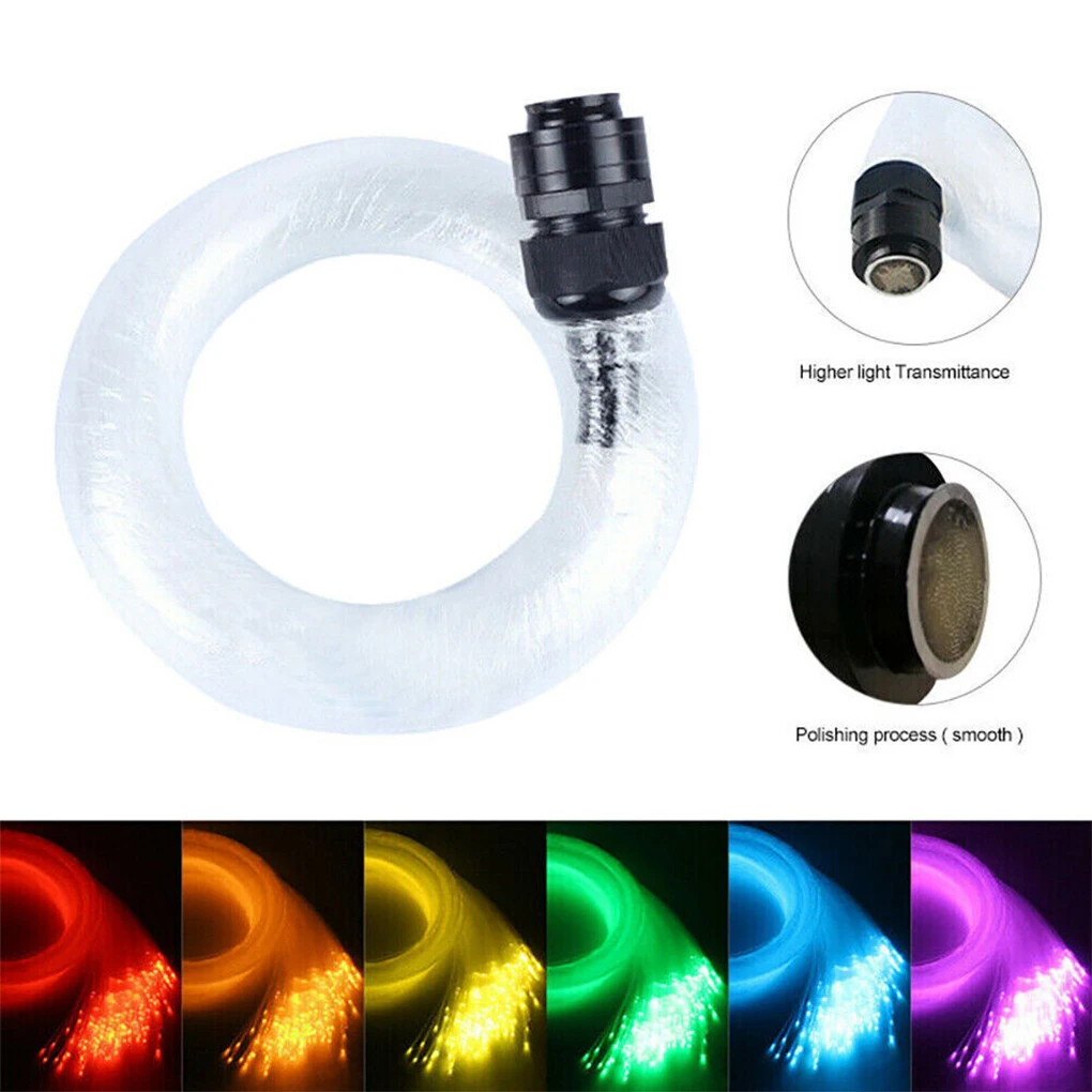 500Pcs 0.75mm 2M 12V Car liner Star Light Kit Light Kit Optic Light LED Optic Stylish