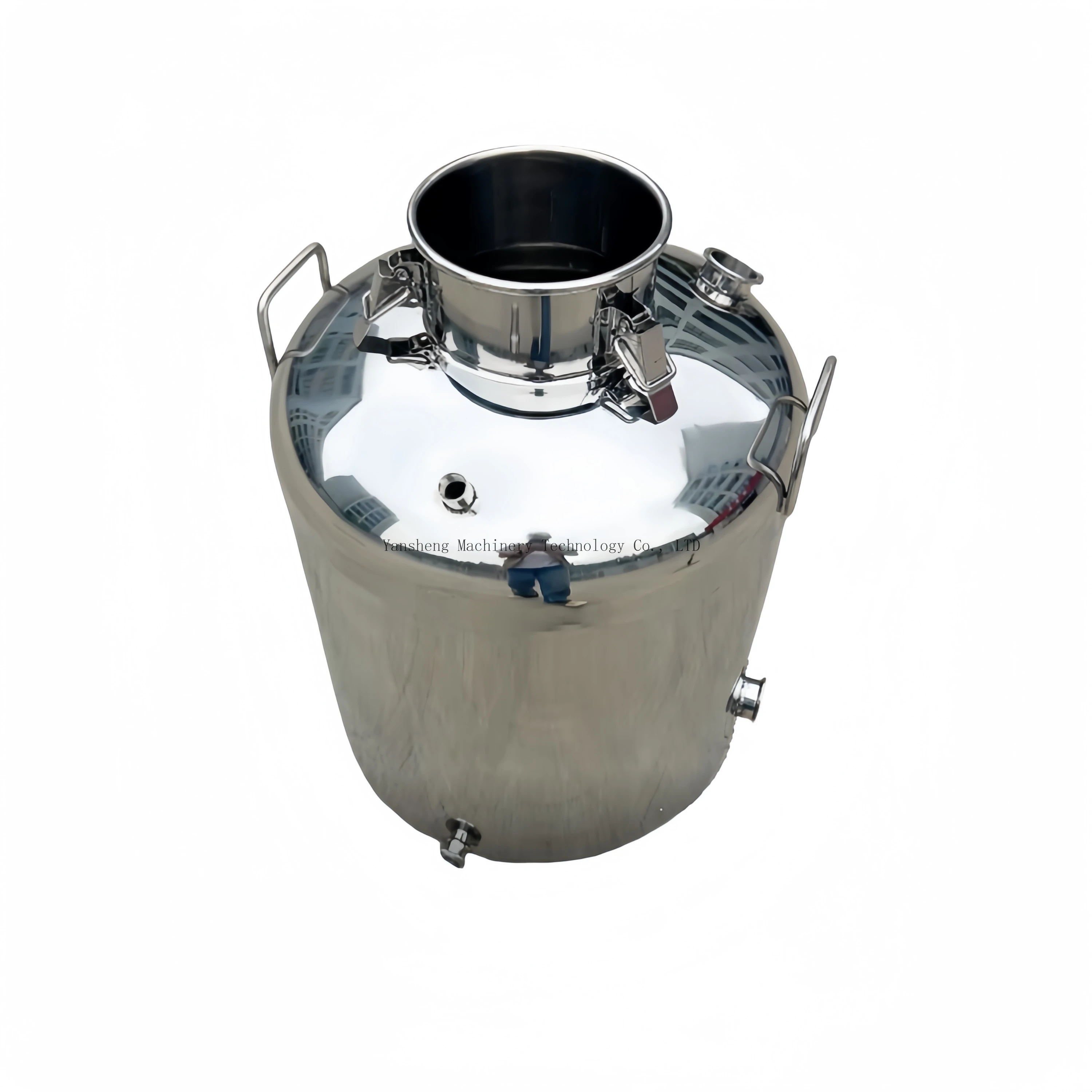 Industrial Machinery Wholesale Stainless Steel Fermenter Distillation Equipment For Alcohol Fermentation Beverage Wine Machines