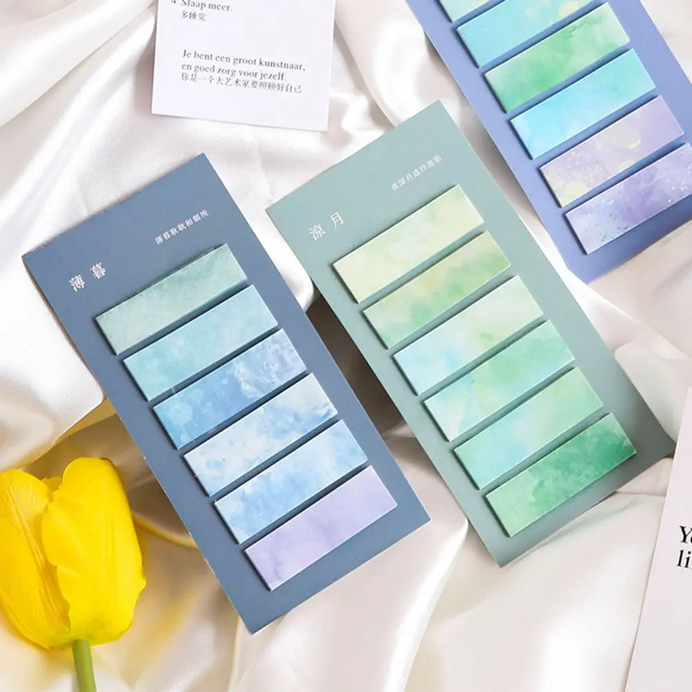 120 Sheets Notepad School Supplies Stationery Posted It Sticky ​Notes Index Memo Pad ​Paper Sticker Bookmark