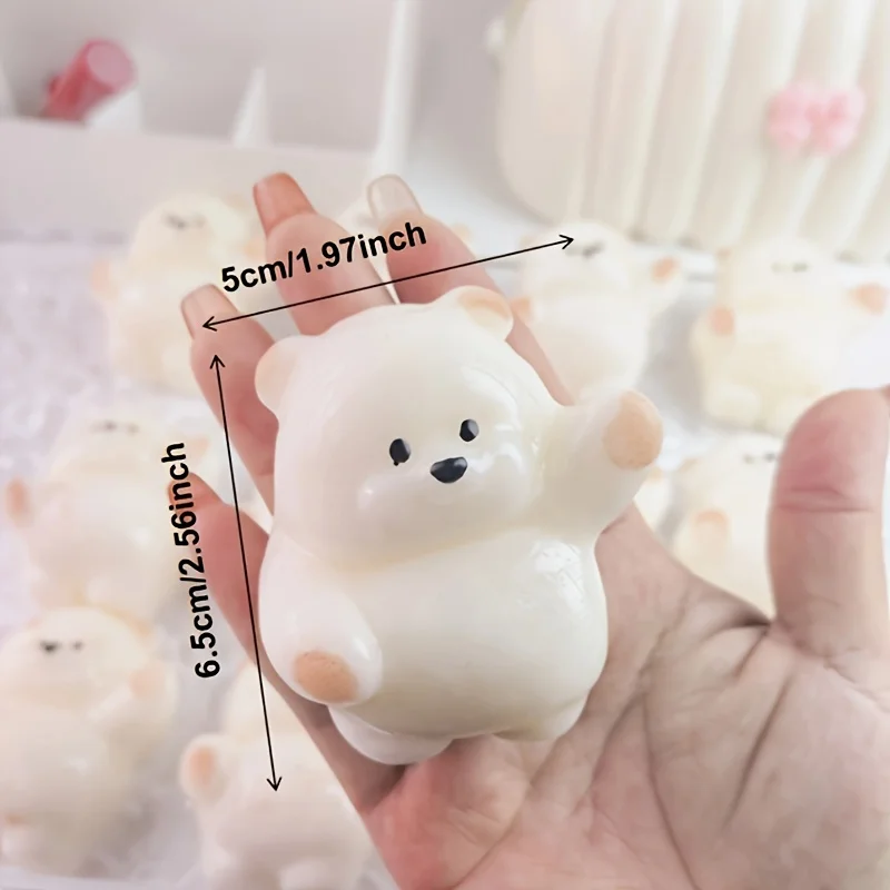 Cute White Dog Relax Squeeze Toy