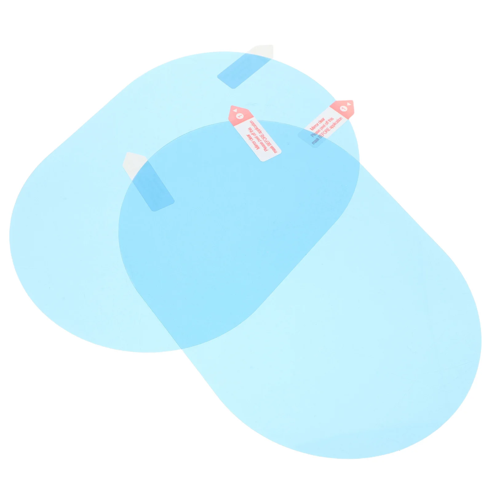 

2Pcs Car Rearview Mirror Rainproof Film Anti-Fog Transparent Waterproof Coating Universal for Cars Trucks Side Mirror Protector