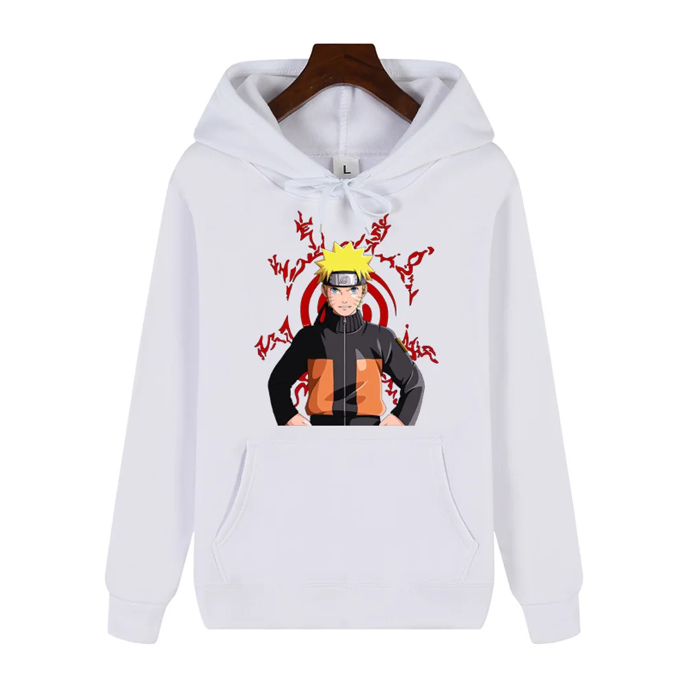 Bella Uzumaki Naruto stampa autunno/inverno confortevole morbido ispessimento da uomo di alta qualità casual fashion street felpa con cappuccio