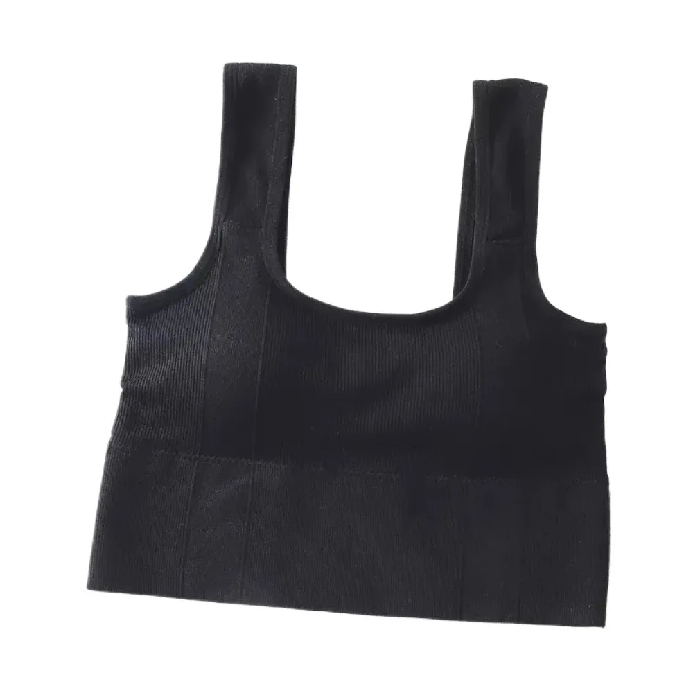 Sports Bra Anti-Sweat Fitness Top Women Seamless Yoga Bra Shockproof Crop Top Push Up Sport Bra Gym Workout Top image 2